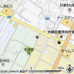 千葉県大網白里市駒込368周辺の地図