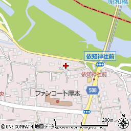 神奈川県厚木市上依知6-1周辺の地図