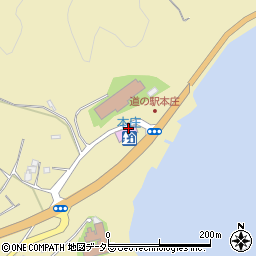 「道の駅」本庄公衆トイレ周辺の地図