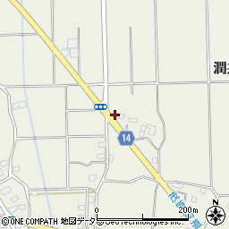 千葉県市原市潤井戸592周辺の地図