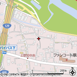 神奈川県厚木市上依知226周辺の地図