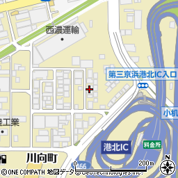 新日南京浜事業所周辺の地図
