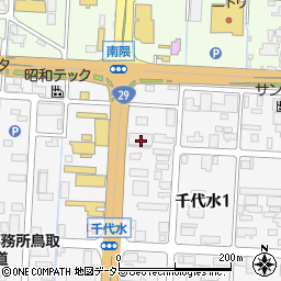 トヨタモビリティパーツ鳥取営業所周辺の地図