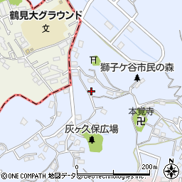 神奈川県横浜市鶴見区獅子ケ谷3丁目18周辺の地図