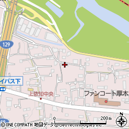 神奈川県厚木市上依知230周辺の地図