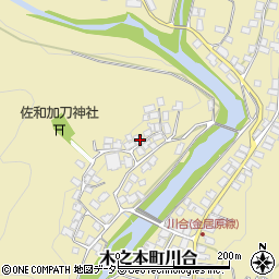 滋賀県長浜市木之本町川合1251周辺の地図