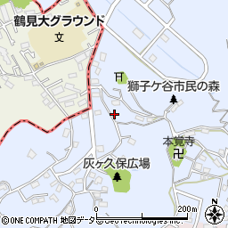 神奈川県横浜市鶴見区獅子ケ谷3丁目18-30周辺の地図