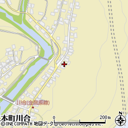 滋賀県長浜市木之本町川合391周辺の地図