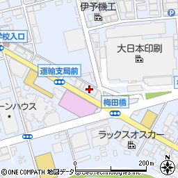 有限会社志田自動車周辺の地図