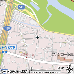 神奈川県厚木市上依知226-6周辺の地図