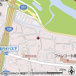 神奈川県厚木市上依知226-1周辺の地図