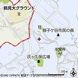 神奈川県横浜市鶴見区獅子ケ谷3丁目18-31周辺の地図