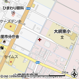 千葉県大網白里市富田28周辺の地図