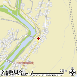 滋賀県長浜市木之本町川合389周辺の地図