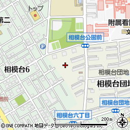 相武台団地第3公園周辺の地図