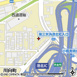 神奈川県横浜市都筑区川向町989周辺の地図