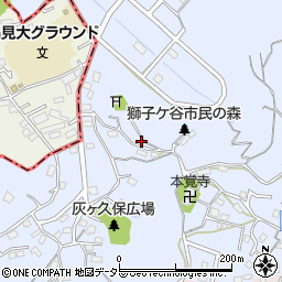 神奈川県横浜市鶴見区獅子ケ谷3丁目16-8周辺の地図