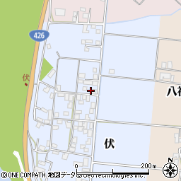 兵庫県豊岡市伏203周辺の地図