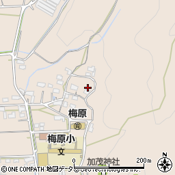 岐阜県山県市梅原1556周辺の地図