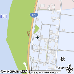 兵庫県豊岡市伏510-2周辺の地図