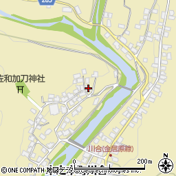 滋賀県長浜市木之本町川合1244周辺の地図