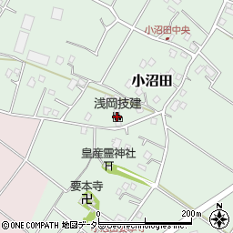 浅岡技建周辺の地図