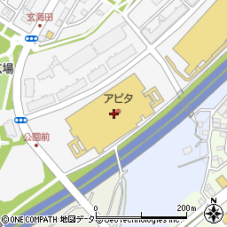 みずほ銀行アピタ長津田店 ＡＴＭ周辺の地図