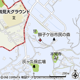 神奈川県横浜市鶴見区獅子ケ谷3丁目16-5周辺の地図