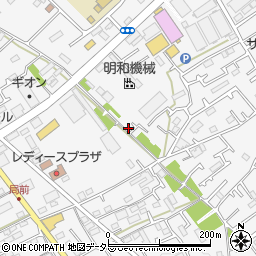 神奈川県愛甲郡愛川町中津1128-5周辺の地図