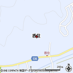 兵庫県豊岡市香住周辺の地図