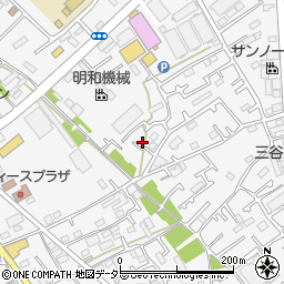 神奈川県愛甲郡愛川町中津1118周辺の地図