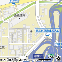 港北インター住宅公園三井ホーム周辺の地図