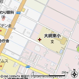 千葉県大網白里市富田31周辺の地図
