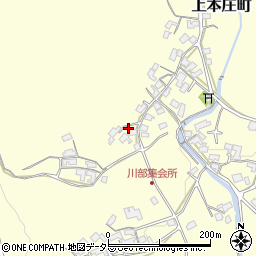 島根県松江市上本庄町1245周辺の地図