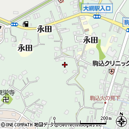 千葉県大網白里市駒込699周辺の地図