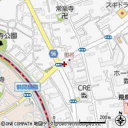 神奈川東部ヤクルト販売株式会社　南町田センター周辺の地図