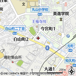 飯田信用金庫上飯田支店周辺の地図