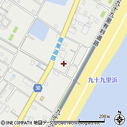 浜茶屋網元周辺の地図