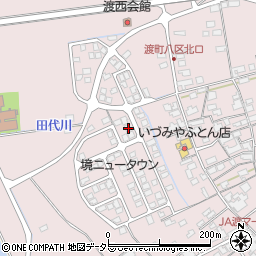 鳥取県境港市渡町3669周辺の地図