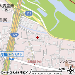 神奈川県厚木市上依知219-6周辺の地図