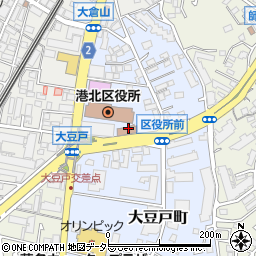 横浜市消防局港北消防署周辺の地図