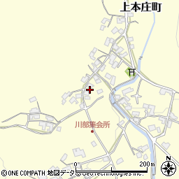 島根県松江市上本庄町1237周辺の地図