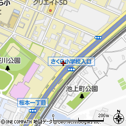 東栄工事　桜本事務所周辺の地図