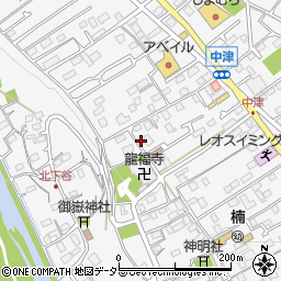神奈川県愛甲郡愛川町中津396-1周辺の地図