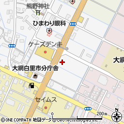 千葉県大網白里市仏島98-2周辺の地図