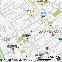 神奈川県愛甲郡愛川町中津394周辺の地図