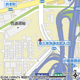 株式会社一条工務店　横浜港北展示場周辺の地図