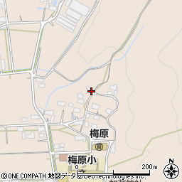 岐阜県山県市梅原1568周辺の地図