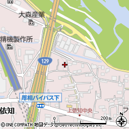 神奈川県厚木市上依知558周辺の地図