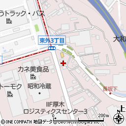神奈川県厚木市上依知836-20周辺の地図